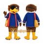 Brown Bird Mascot Costume for School Events