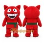 Red Cat Mascot Costume for Children's Events