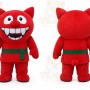 Red Cat Mascot Costume for Children's Events