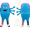 Blue Octopus Mascot Costume for Children's Events