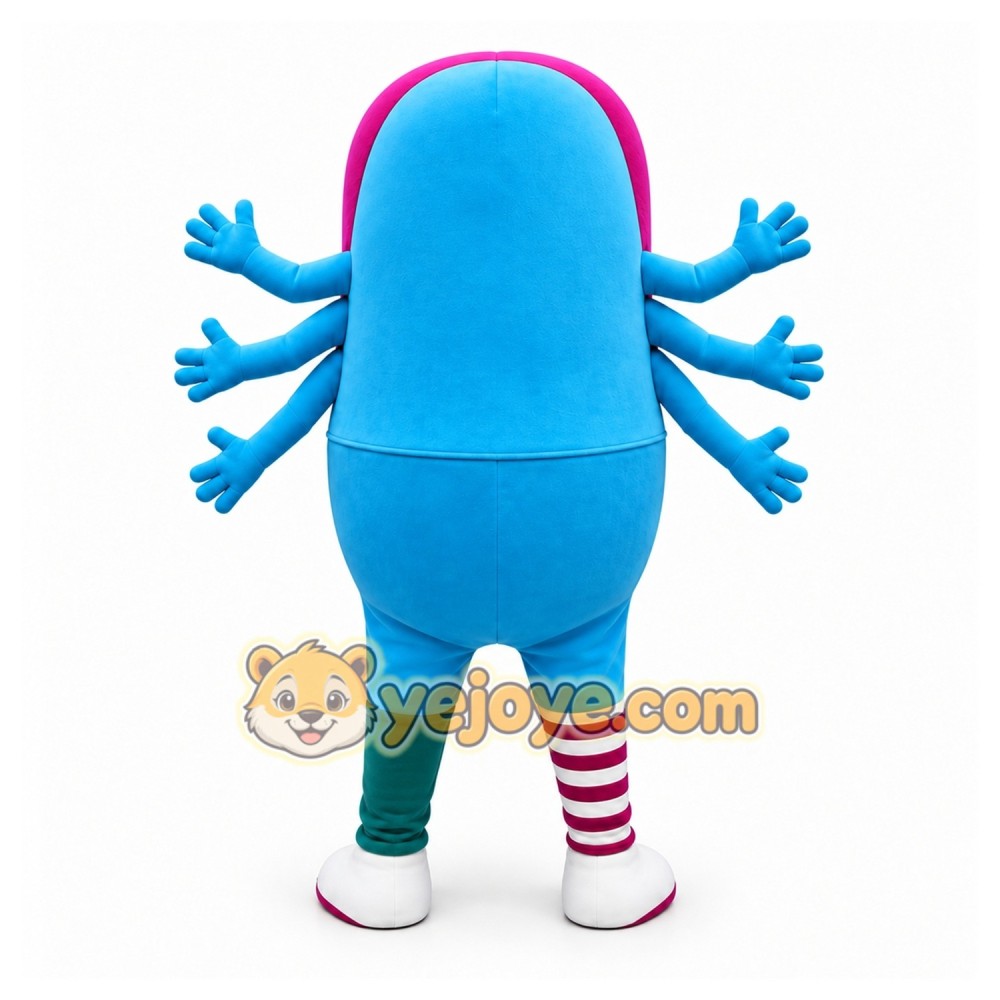 Blue Octopus Mascot Costume for Children's Events Blue Octopus Mascot Costume for Children's Events