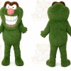 Green Monster Mascot Costume for Children's Events