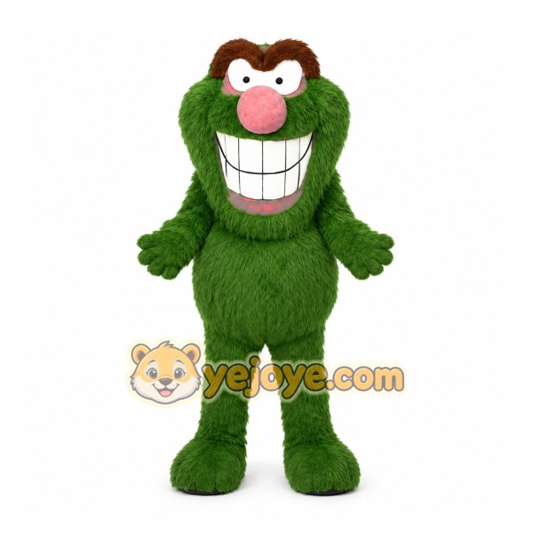 Green Monster Mascot Costume for Children's Events Green Monster Mascot Costume for Children's Events