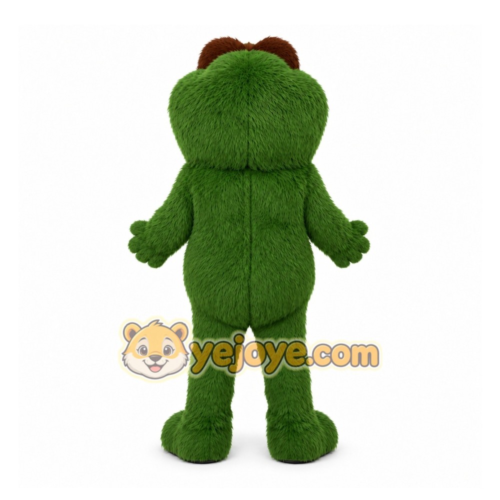 Green Monster Mascot Costume for Children's Events Green Monster Mascot Costume for Children's Events