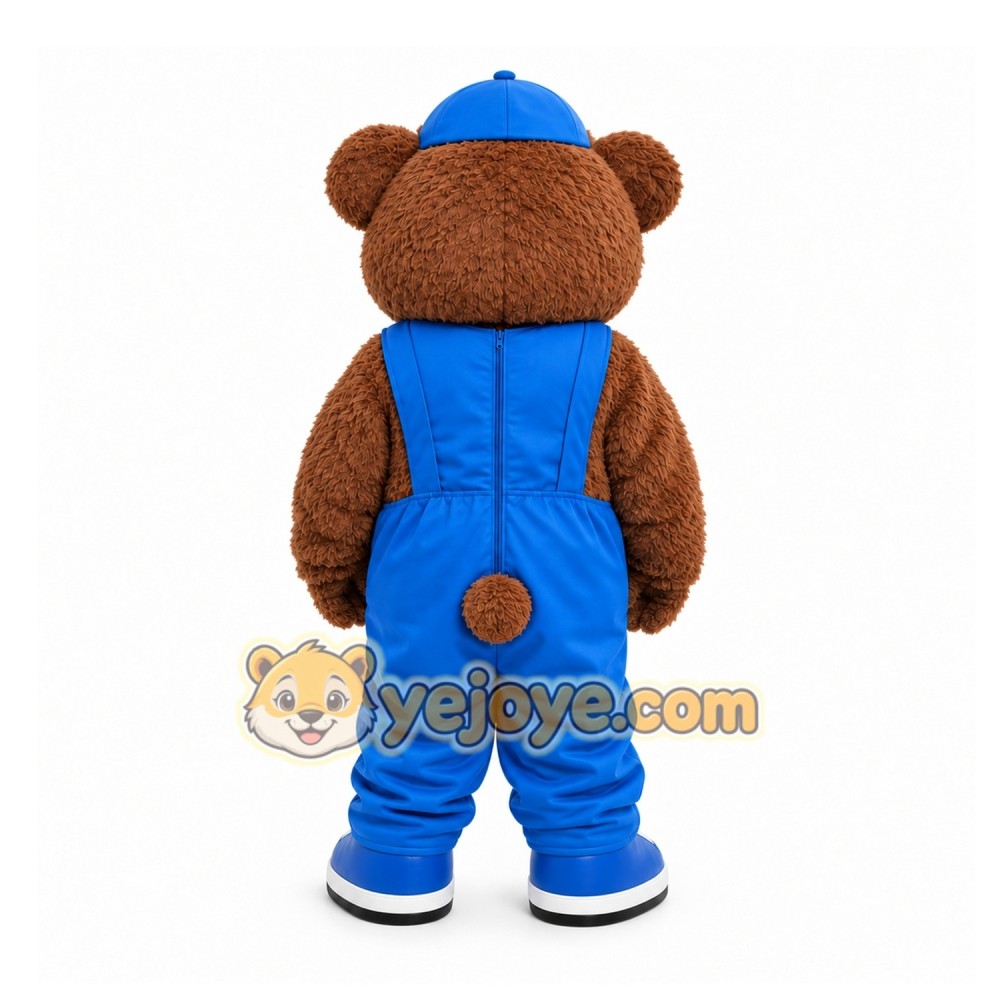 Blue Bear Mascot Costume for Children's Events Blue Bear Mascot Costume for Children's Events