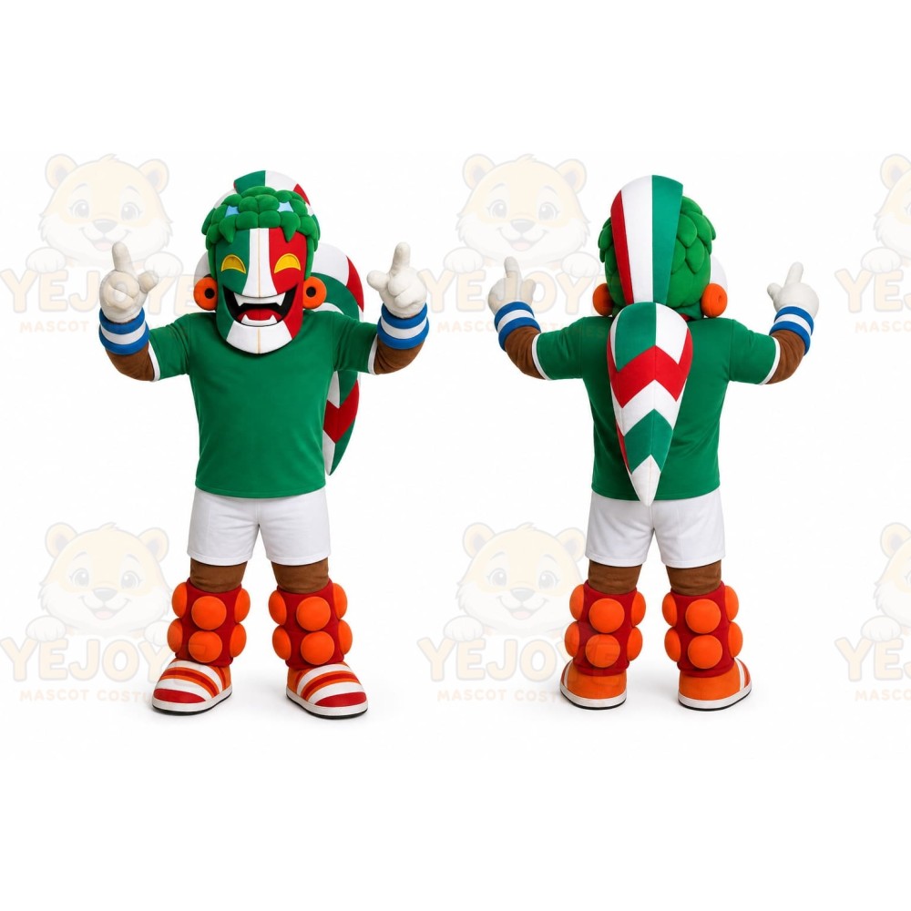 Green Lizard Mascot Costume for Sports Events
