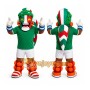 Green Lizard Mascot Costume for Sports Events