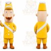 Yellow Soldier Mascot Costume for Events and Promotions