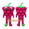 Pink Grape Cluster Mascot Costume for Events and Promotions Pink Grape Cluster Mascot Costume for Events and Promotions