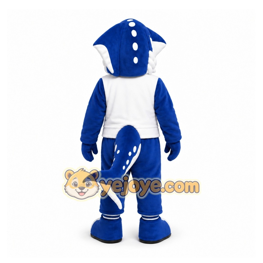 Blue Shark Mascot Costume for Events and Promotions Blue Shark Mascot Costume for Events and Promotions