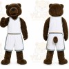 Brown Bear Mascot Costume for Sports Events