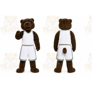 Brown Bear Mascot Costume for Sports Events
