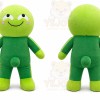 Green Alien Mascot Costume for Children's Events