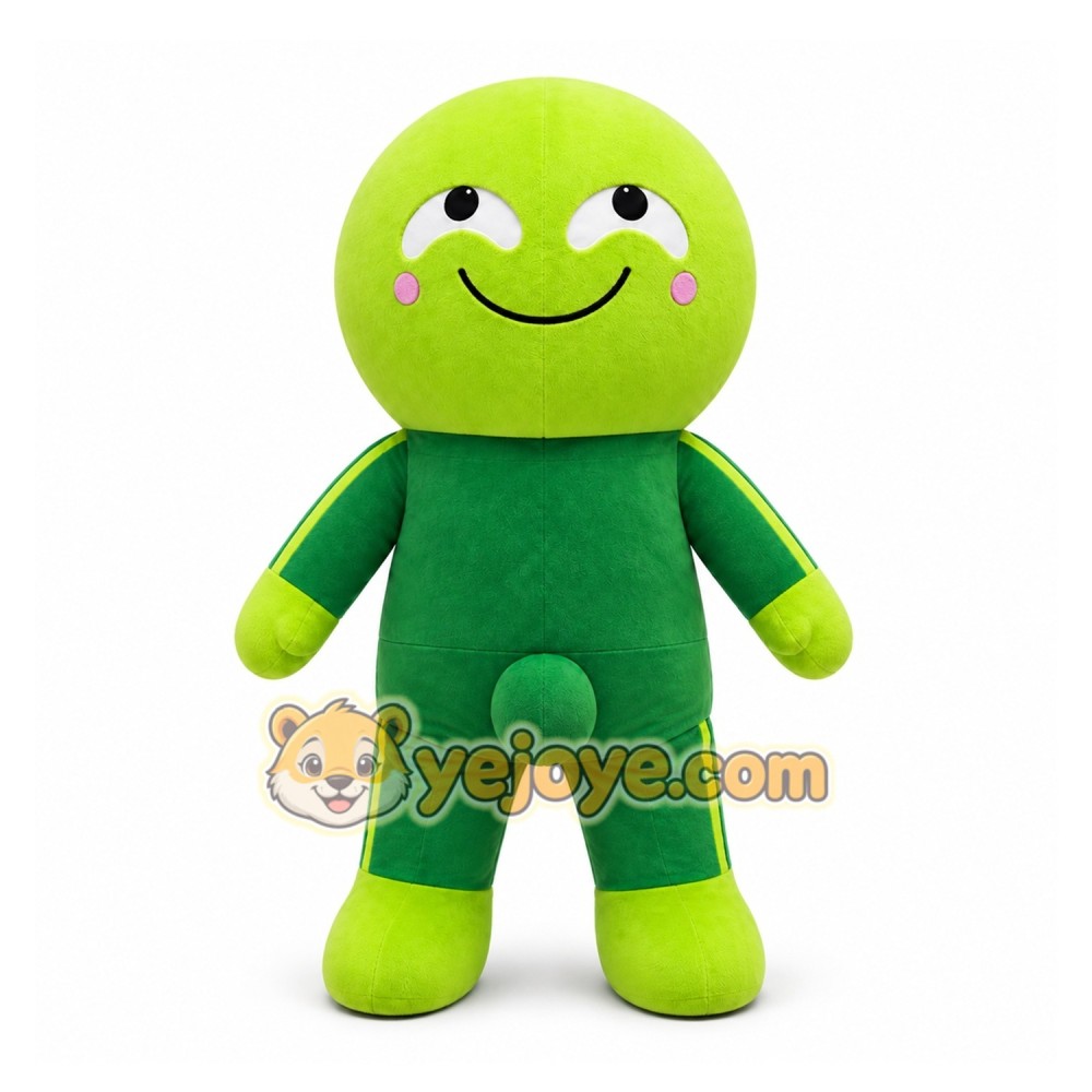 Green Alien Mascot Costume for Children's Events Green Alien Mascot Costume for Children's Events