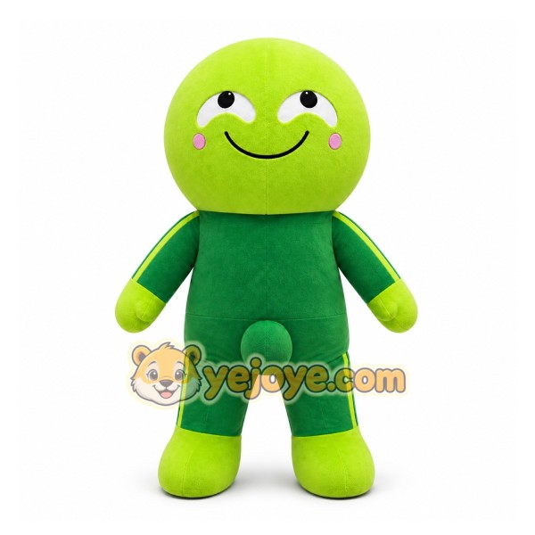 Green Alien Mascot Costume for Children's Events Green Alien Mascot Costume for Children's Events