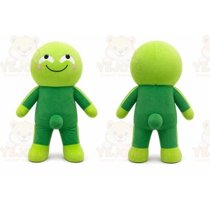 Green Alien Mascot Costume for Children's Events