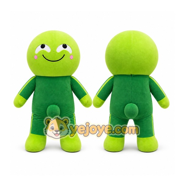 Green Alien Mascot Costume for Children's Events