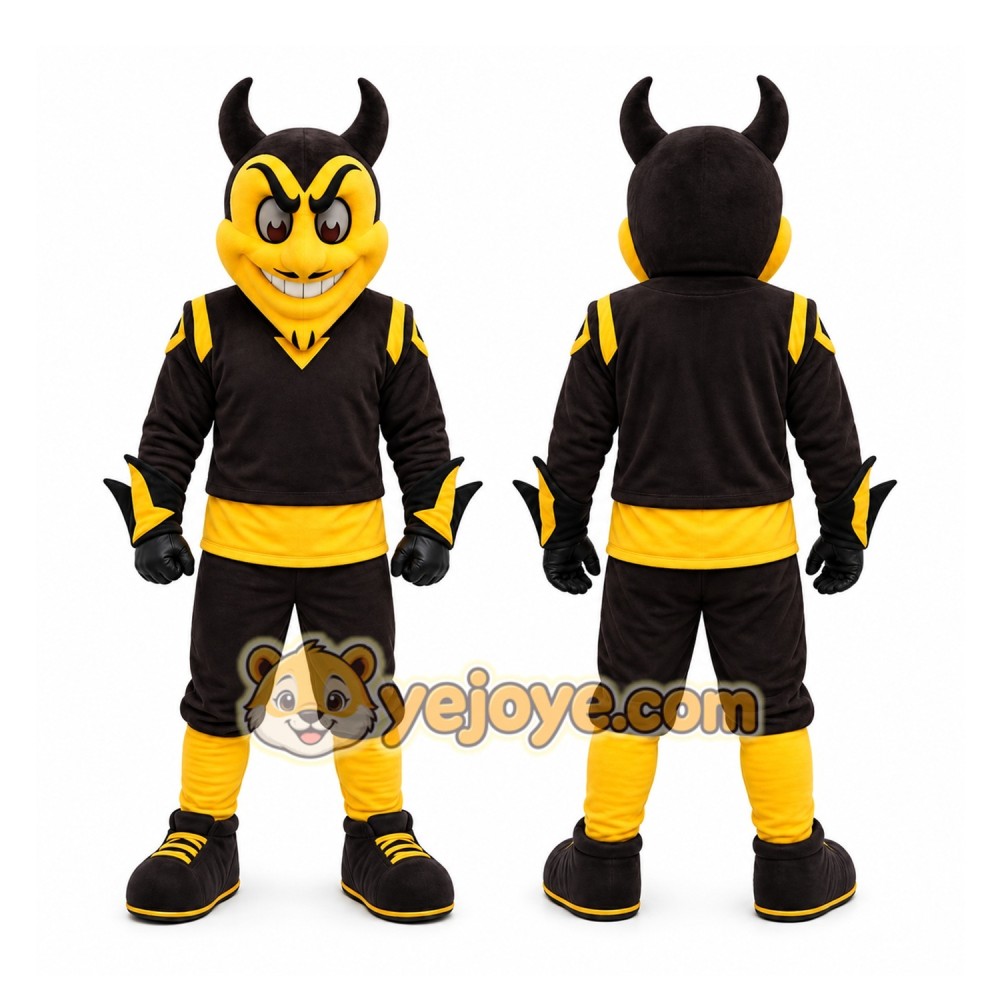 Black Devil Mascot Costume for Events and Promotions Black Devil Mascot Costume for Events and Promotions