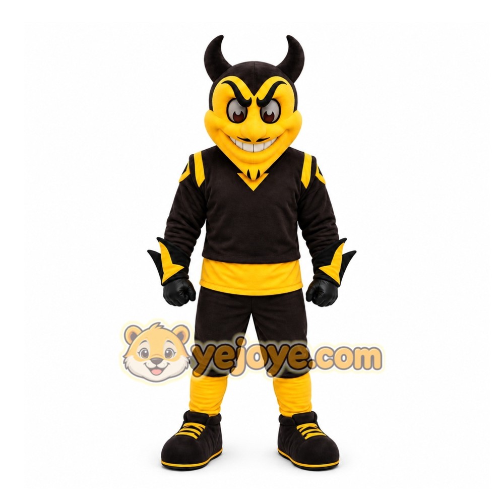 Black Devil Mascot Costume for Events and Promotions Black Devil Mascot Costume for Events and Promotions