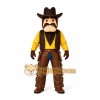 Brown Cowboy Mascot Costume for Events and Promotions Brown Cowboy Mascot Costume for Events and Promotions