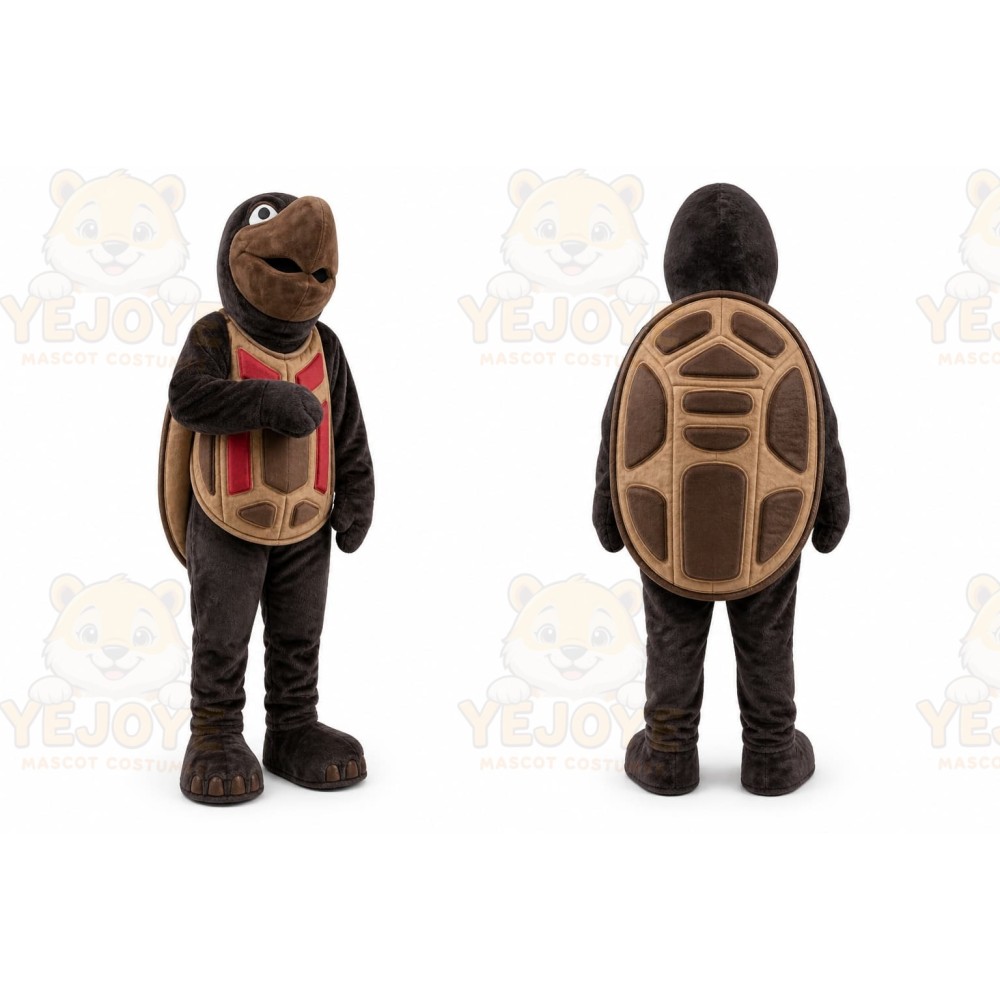 Black Turtle Mascot Costume for Events and Promotions