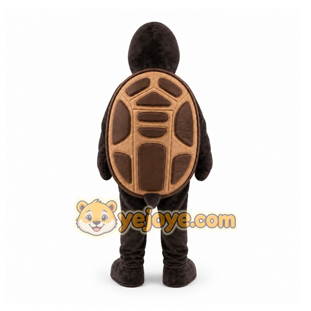 Black Turtle Mascot Costume for Events and Promotions Black Turtle Mascot Costume for Events and Promotions