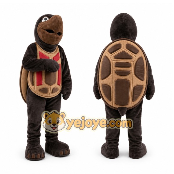 Black Turtle Mascot Costume for Events and Promotions