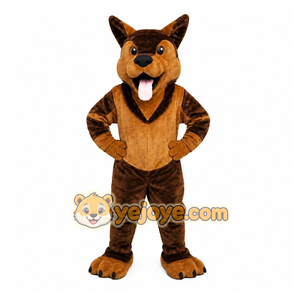 Brown Dog Mascot Costume for Events and Promotions Brown Dog Mascot Costume for Events and Promotions