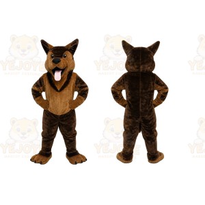 Brown Dog Mascot Costume for Events and Promotions