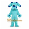 Blue Dog Mascot Costume for Children's Events
