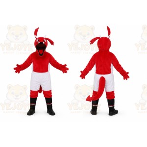 Red Dragon Mascot Costume for Events and Promotions