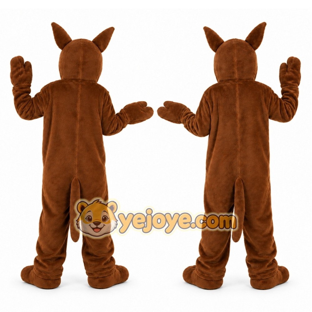Brown Dog Mascot Costume for Events and Promotions Brown Dog Mascot Costume for Events and Promotions