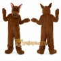 Brown Dog Mascot Costume for Events and Promotions