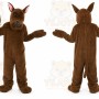 Brown Dog Mascot Costume for Events and Promotions