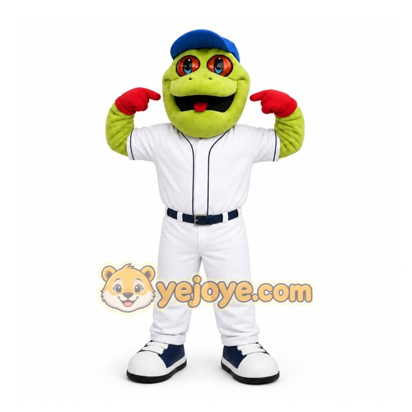 Green Frog Mascot Costume for Sports Events Green Frog Mascot Costume for Sports Events