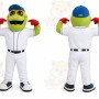 Green Frog Mascot Costume for Sports Events