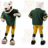 White Bear Mascot Costume for Sports Events