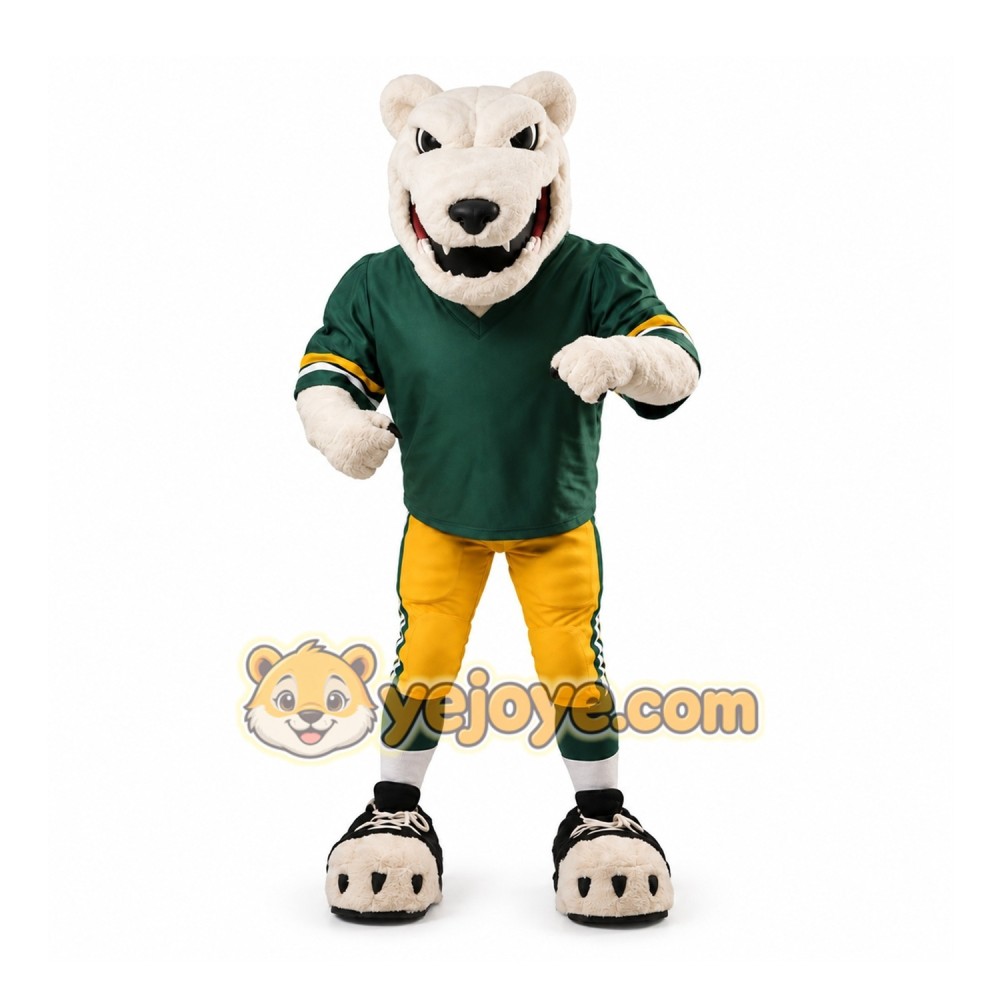 White Bear Mascot Costume for Sports Events White Bear Mascot Costume for Sports Events