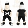 Black Character With Mohawk Mascot Costume for Sports Events