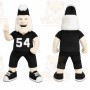 Black Character With Mohawk Mascot Costume for Sports Events