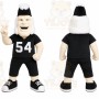 Black Character With Mohawk Mascot Costume for Sports Events