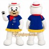 White Bear Mascot Costume for Holiday Events White Bear Mascot Costume for Holiday Events