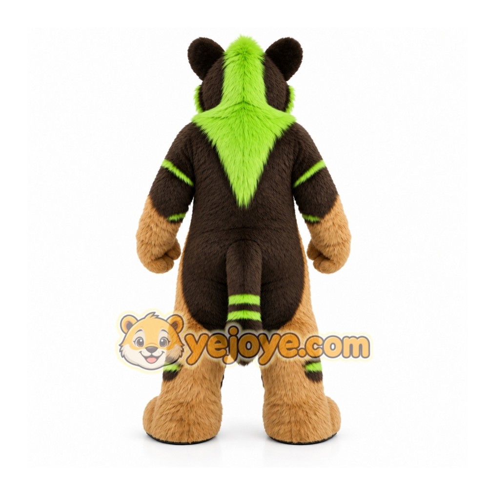 Brown Tiger Mascot Costume for Events and Promotions Brown Tiger Mascot Costume for Events and Promotions