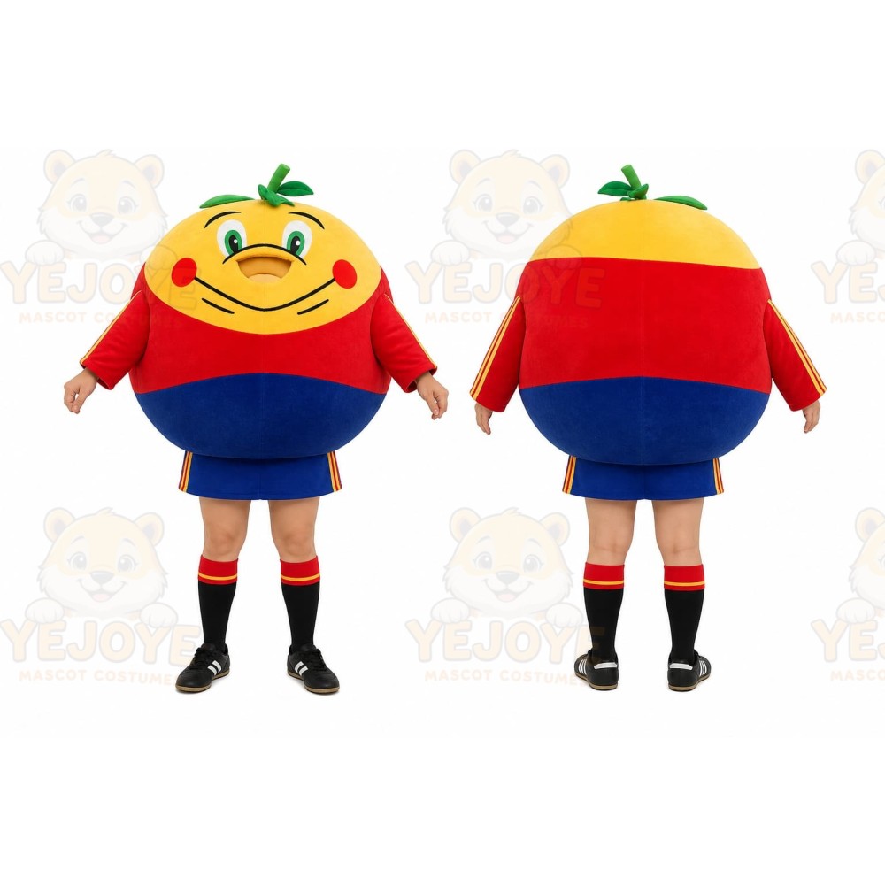 Red Fruit Character Mascot Costume for Events and Promotions