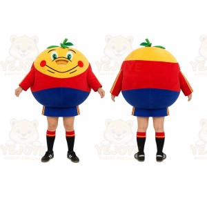 Red Fruit Character Mascot Costume for Events and Promotions