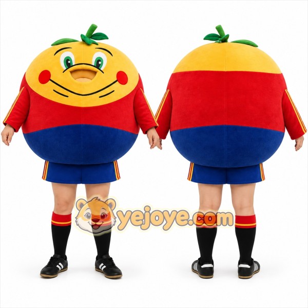 Red Fruit Character Mascot Costume for Events and Promotions