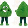 Green Artichoke Mascot Costume for Events and Promotions