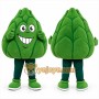 Green Artichoke Mascot Costume for Events and Promotions