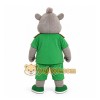 Green Rhinoceros Mascot Costume for Sports Events