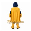 Blue Superhero Mascot Costume for Events and Promotions